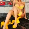 Candy Mira photo 17, ebony, athletic, blonde hair, 182 cm, 72 kg, Large bust, Hong Kong